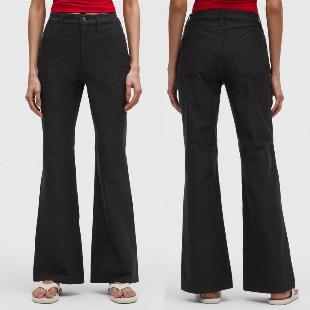 NWT 28 EasyFive HR Subtle-Flare Pant *Short 29” inseam - Black